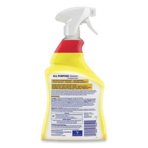 Image of LYSOL® Brand 19200-75352 Ready-To-Use All-Purpose Cleaner, Lemon Breeze, 32 Oz Spray Bottle, 12/carton