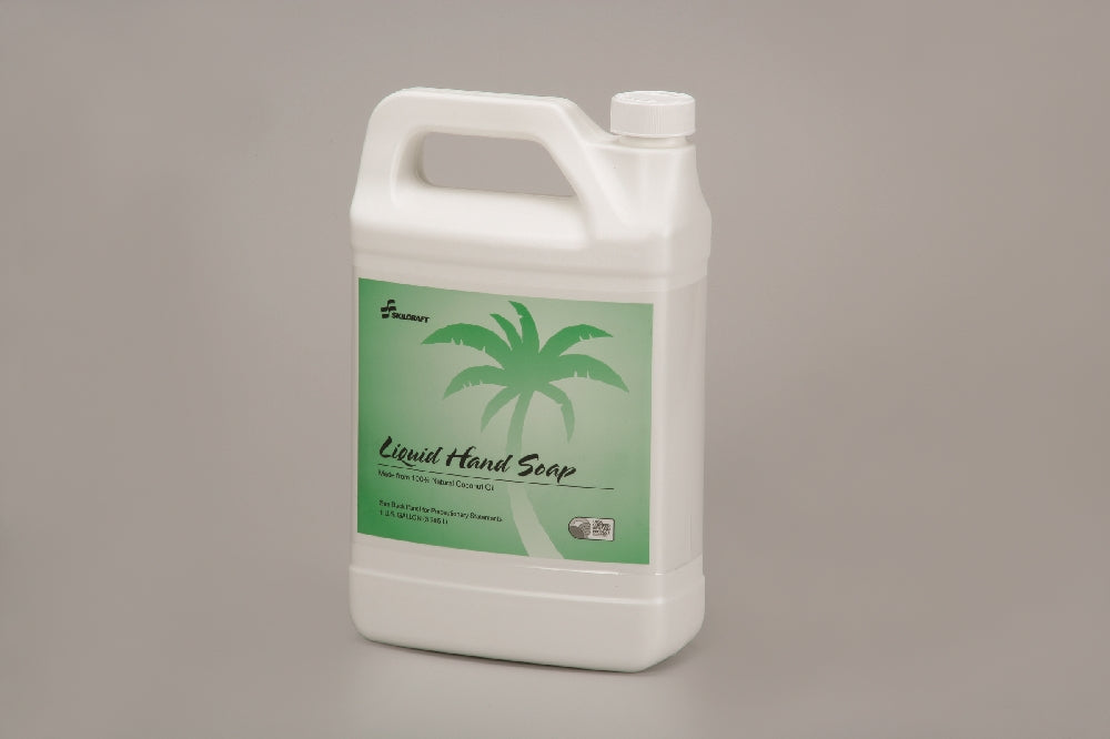 Image of SKILCRAFT® Liquid Hand Soap, Mild Scent, 1 Gallon Bottle, 6/Box
