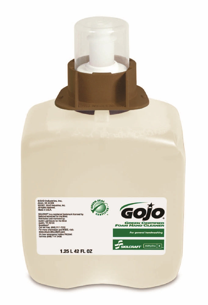 Image of GOJO® SKILCRAFT® Green Certified Foam Hand Cleaner