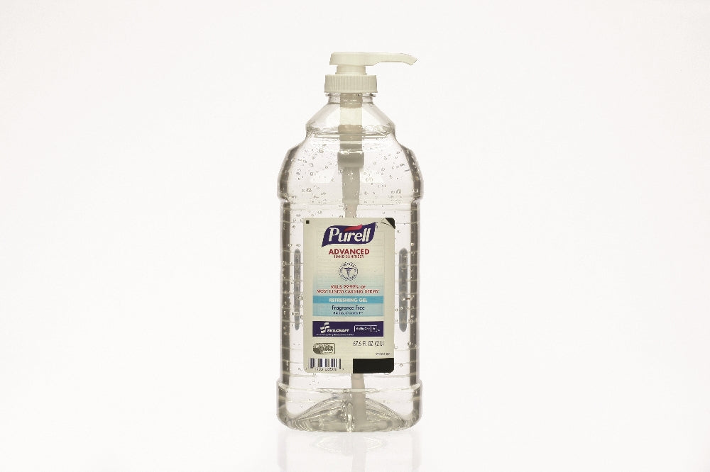 Image of PURELL® SKILCRAFT® Advanced Instant Hand Sanitizer with Biobased Content, 2 Liter Pump Bottle