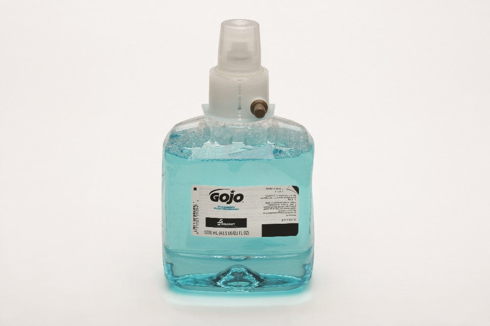 Image of GOJO® SKILCRAFT® LTX 12 Foam Hand Wash Refill, 1200 mL Dispenser Refill, Blue Pomeberry Scent