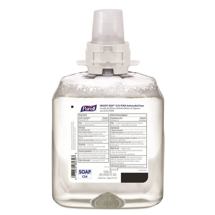Image of PURELL® SKILCRAFT® CS4 HEALTHY SOAP®- Antimicrobial - 0.5% PCMX - 1250mL, 1 Each