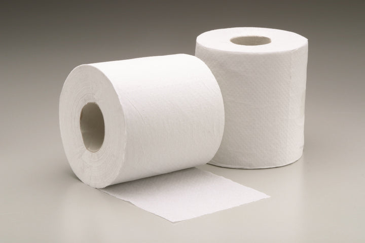 Image of SKILCRAFT® Toilet Tissue, Waterproof Navy Pack, 4-1/2" x 4-1/2" - 1000 Sheets/Roll