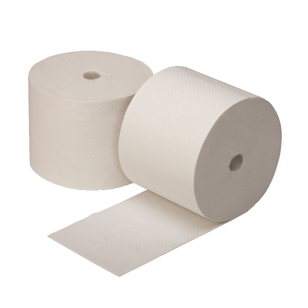Image of SKILCRAFT® Coreless 2-Ply Toilet Tissue, 1000 sheets per roll, 3.85" x 4.05", White