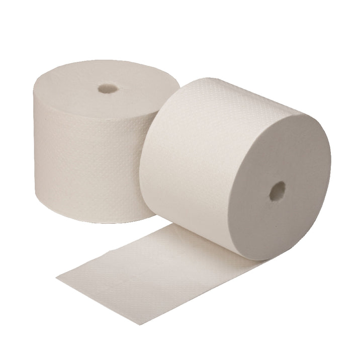 Image of SKILCRAFT® Coreless 2-Ply Toilet Tissue, 1000 sheets per roll, 3.85" x 4.05", White