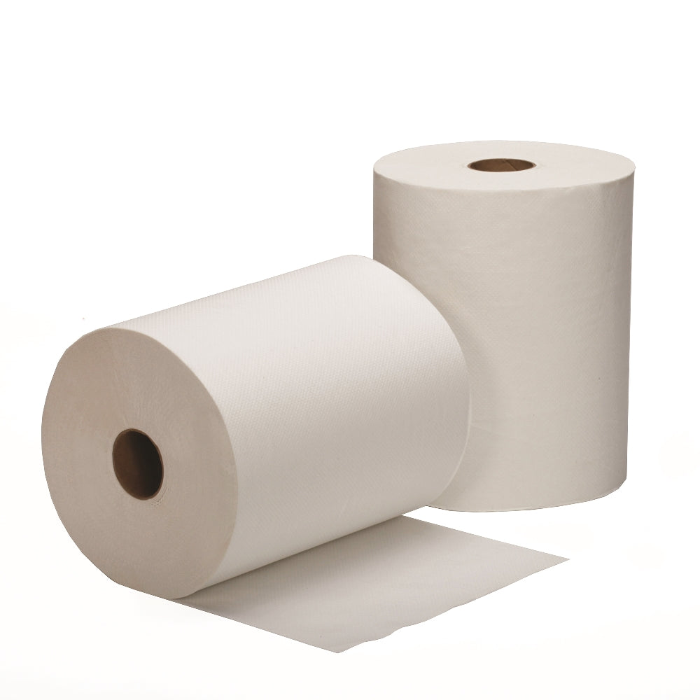 GEN 8 in. x 800 ft., White, Hardwound Paper Towels, (6-Rolls/Carton)  GEN1820 - The Home Depot