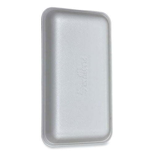 Image of GEN 15PWH Meat Trays, #15P, 14.44 x 7.88 x 1.37, White, Foam, 200/Carton