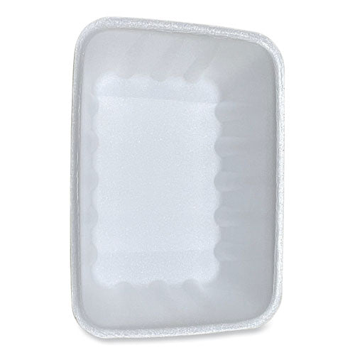 Image of GEN 42WH Meat Trays, #42K, 8.75 x 6.32 x 2.25, White, Foam, 252/Carton