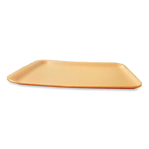Image of GEN 1014YEL Meat Trays, 13.81 x 9.25 x 2.7, Yellow, Foam, 100/Carton
