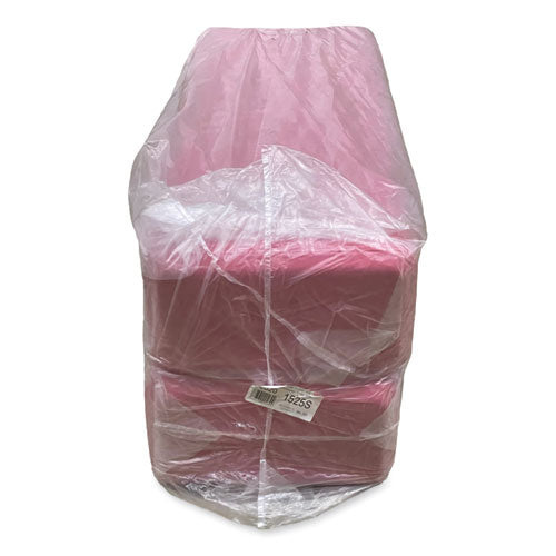 Image of GEN 1525PINK Meat Trays, #1525, 14.5 x 8 x 0.75, Pink, Foam, 250/Carton