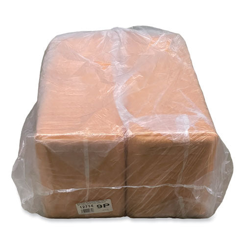 Image of GEN 9PYEL Meat Trays, #9P, 12.25 x 9.25 x 0.62, Yellow, Foam, 200/Carton