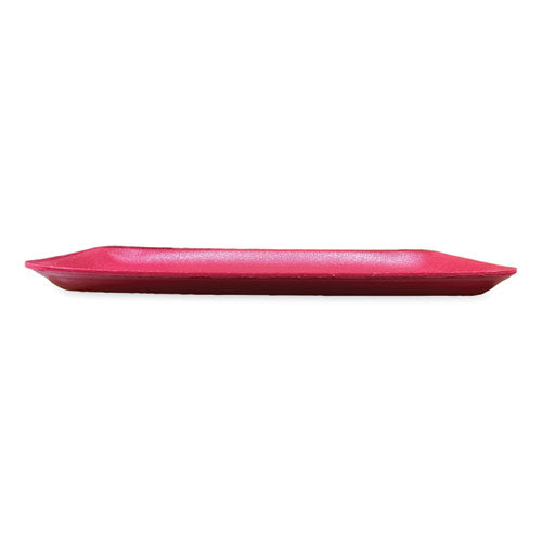 Image of GEN 1525PINK Meat Trays, #1525, 14.5 x 8 x 0.75, Pink, Foam, 250/Carton