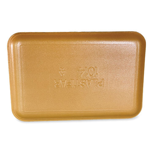Image of GEN 1014YEL Meat Trays, 13.81 x 9.25 x 2.7, Yellow, Foam, 100/Carton