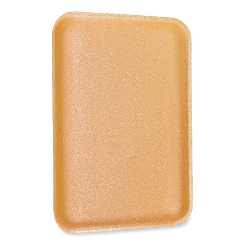 Image of GEN 1014YEL Meat Trays, 13.81 x 9.25 x 2.7, Yellow, Foam, 100/Carton