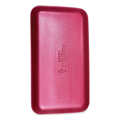 Image of GEN 1525PINK Meat Trays, #1525, 14.5 x 8 x 0.75, Pink, Foam, 250/Carton