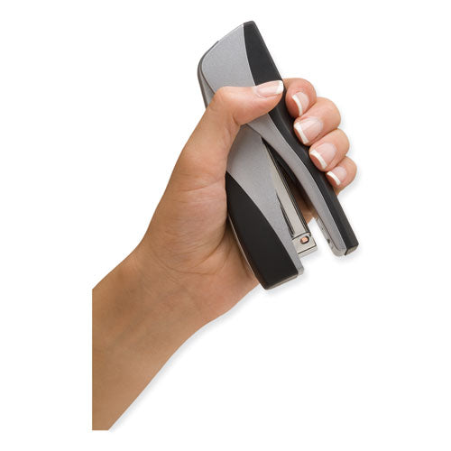 Image of Swingline® S7087816CC Optima Grip Compact Stapler, 25-Sheet Capacity, Silver