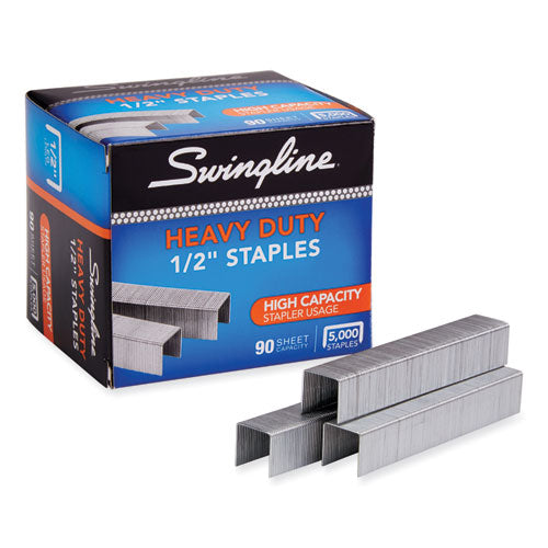 Image of Swingline® S7079392E S.f. 39 Heavy-Duty Staples, 0.5" Leg, 0.5" Crown, Steel, 5,000/box