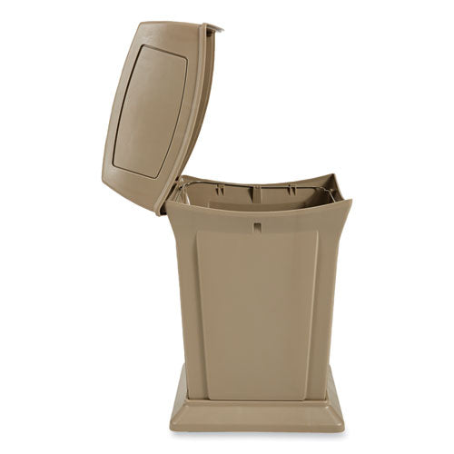 Image of Rubbermaid® Commercial FG917188BEIG Ranger Fire-Safe Container, Two Doors, 45 gal, Structural Foam, Beige