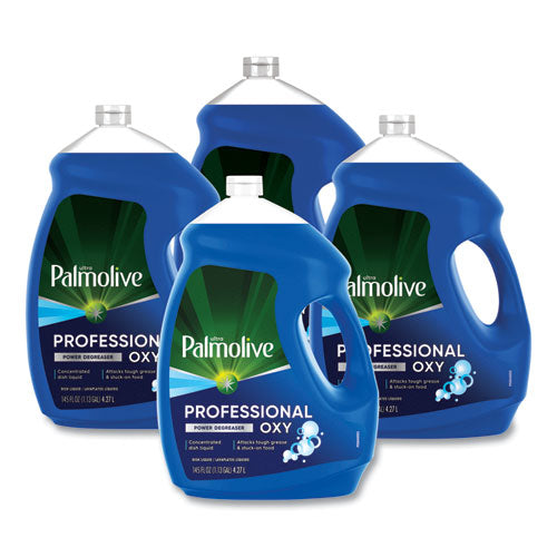 Image of Palmolive® 61034143 Professional Oxy Power Degreaser Liquid Dish Soap, Fresh Scent, 145 Oz Bottle, 4/carton