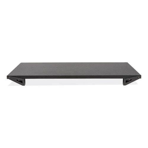 Image of Allsop® 32511 Lo Riser Monitor Stand, For 32" Monitors, 24" X 11" X 2" To 3", Black, Supports 30 Lb