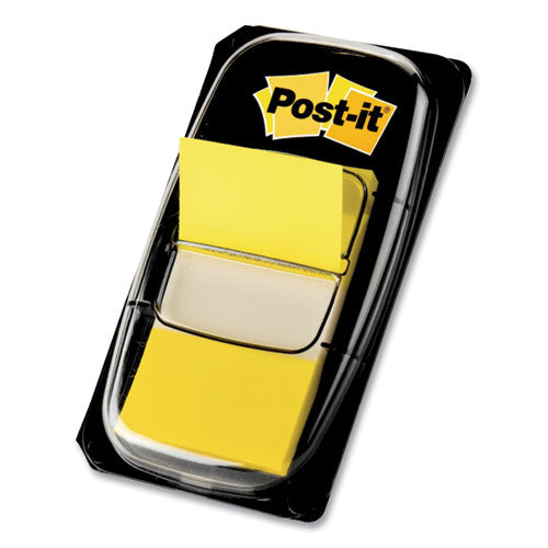 Image of Post-it® Flags 680-YW12 Marking Page Flags in Dispensers, Yellow, 50 Flags/Dispenser, 12 Dispensers/Box