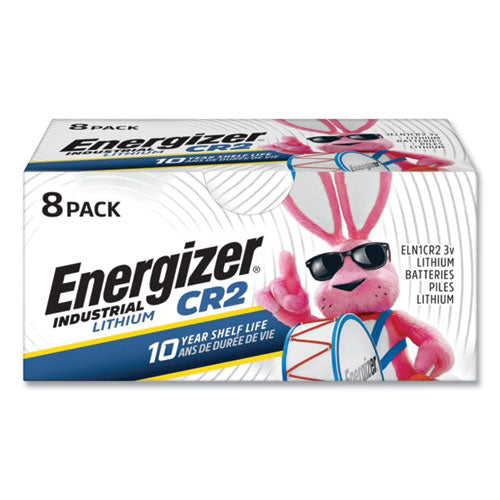 Image of Energizer® ELN1CR28 Industrial Lithium Cr2 Photo Battery, 3 V, 8/pack