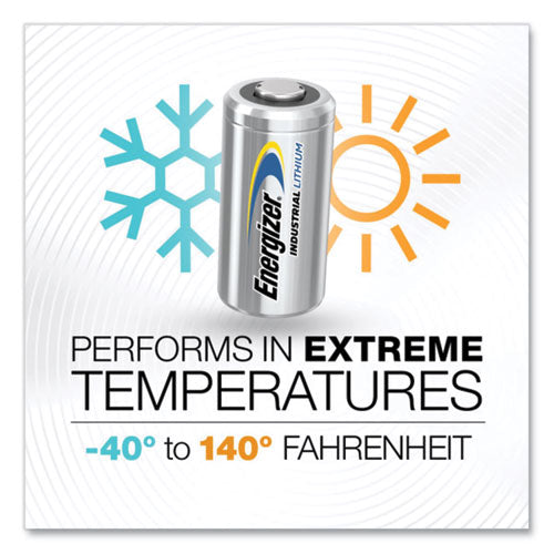 Image of Energizer® ELN123-12 Industrial Lithium Cr123 Photo Battery, 3 V, 12/pack