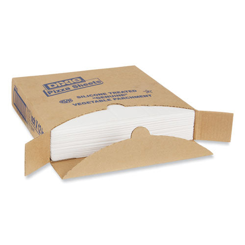 Image of Dixie® 27S12 Yellow Label Parchment Pan Liner, 12 X 12, 1,000/carton
