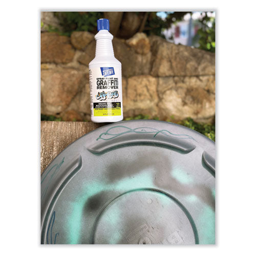 Image of Motsenbocker's Lift-Off® MTS 41103 4 Spray Paint Graffiti Remover, 32oz, Bottle, 6/carton