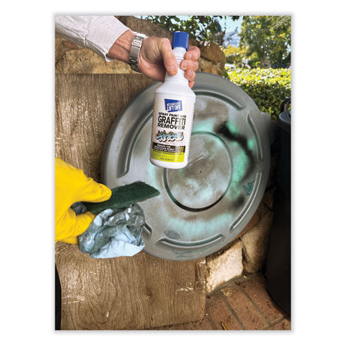 Image of Motsenbocker's Lift-Off® MTS 41103 4 Spray Paint Graffiti Remover, 32oz, Bottle, 6/carton