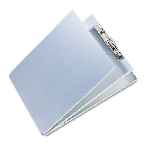 Image of Saunders 10017 A-Holder Aluminum Form Holder, 0.5" Clip Capacity, Holds 8.5 x 11 Sheets, Silver