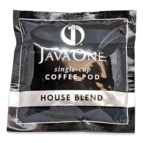 Image of Java One® 39840306141 Coffee Pods, House Blend, Single Cup, 14/box
