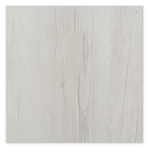 Image of Safco® MRCFTWAH Coffee Table, Rectangular, 51 x 23.78 x 16, White Ash Top, Silver Base