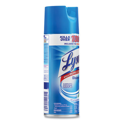 Image of LYSOL® Brand 19200-02845 Disinfectant Spray, Spring Waterfall Scent, 12.5 Oz Aerosol Spray