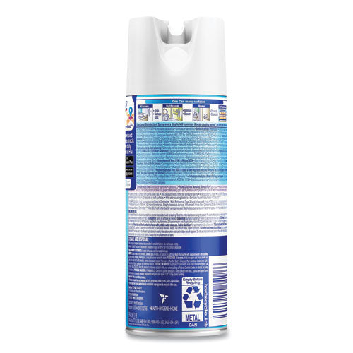 Image of LYSOL® Brand 19200-74186 Disinfectant Spray, Crisp Linen Scent, 12.5 Oz Aerosol Spray