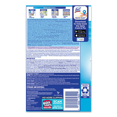 Image of LYSOL® Brand 19200-79329 Disinfectant Spray, Crisp Linen Scent, 19 Oz Aerosol Spray