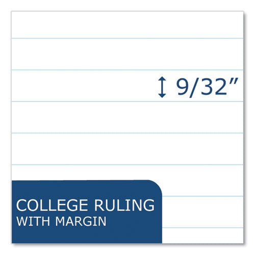 Image of Roaring Spring® 13361 Environotes BioBased Notebook, 1-Subject, Medium/College Rule, Randomly Assorted Earthtone Cover Color, (70) 11 x 8.5 Sheets