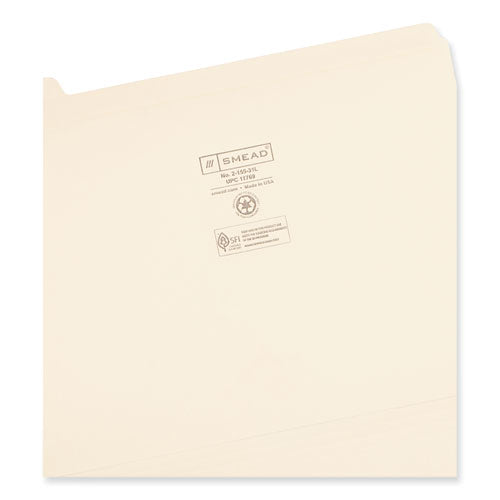 Image of Smead 11769 Indexed File Folder Sets, 1/5-Cut Prelabeled Tabs: 1 to 31, Letter Size, 0.75" Expansion, Manila, 31/Set