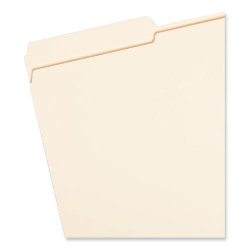 Image of Smead 15405 Expandable Heavyweight File Folders, 1/3-Cut Tabs: Assorted, Legal Size, 1.5" Expansion, Manila, 50/Box