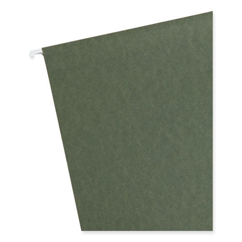 Image of Smead 64279 Box Bottom Hanging File Folders, 3" Capacity, Letter Size, Standard Green, 25/Box