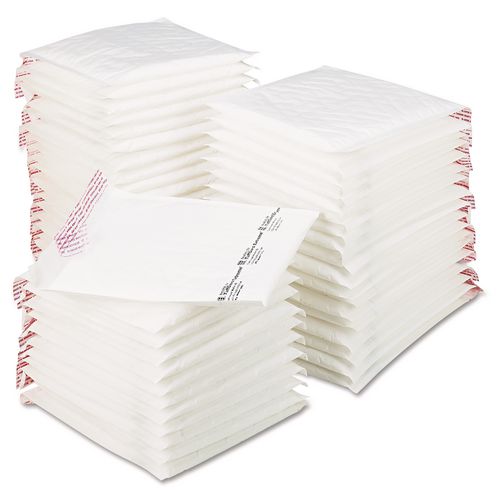 Image of Sealed Air 100279973 Jiffy TuffGard Extreme Self-Seal Mailer, #2, Barrier Bubble Air Cell Cushion, Self-Adhesive Closure, 8.5 x 12, White, 50/CT