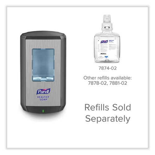 Image of PURELL® 7834-01 Cs8 Soap Dispenser, 1,200 Ml, 5.79 X 3.93 X 10.31, Graphite