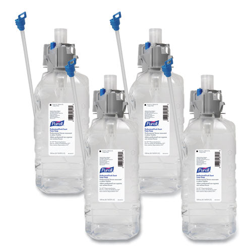 Image of PURELL® 8561-04 Professional Foam Soap Refill, For CX, CXi, CXT Dispensers, Fresh Scent, 1,500 mL, 4/Carton