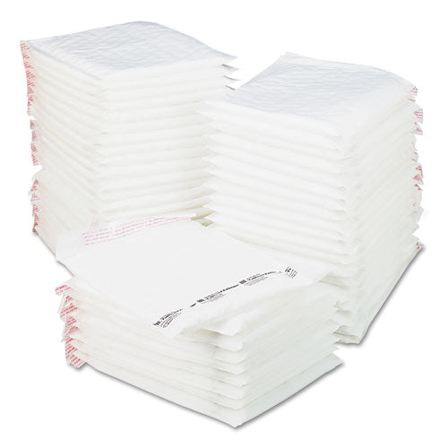Image of Sealed Air Jiffy TuffGard Extreme Self-Seal Mailer,#4, Barrier Bubble Air Cell Cushion, Self-Adhesive Closure, 9.5 x 14.5, White,50/CT