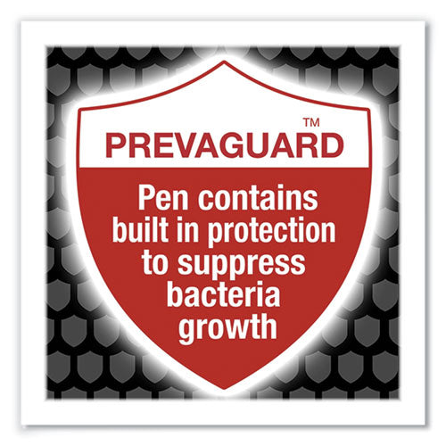 Image of BIC® GSAM60-BLU PrevaGuard Round Stic Ballpoint Pen, Stick, Medium 1 mm, Blue Ink, Translucent Blue Barrel, 60/Pack