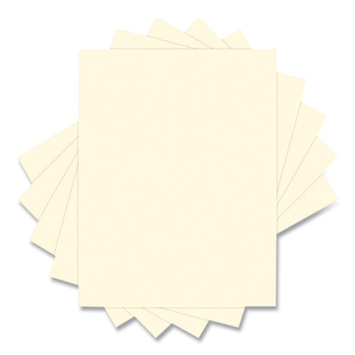 Image of Lettermark 94308 30% Recycled Colored Paper, 20 lb Bond Weight, 8.5 x 11, Ivory, 500/Ream