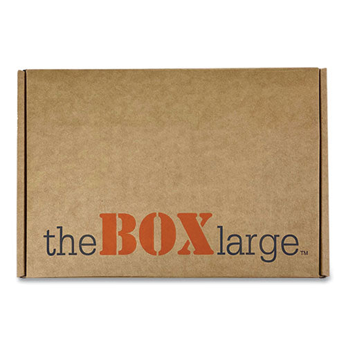 Image of EPE USA LTC-S004-01 Laptop Shipping Box, One-Piece Foldover (OPF), Large, 17.25" x 11.68" x 3.75", Brown Kraft