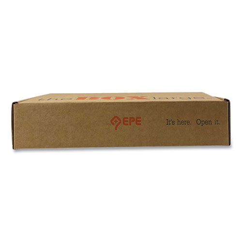 Image of EPE USA LTC-S004-01 Laptop Shipping Box, One-Piece Foldover (OPF), Large, 17.25" x 11.68" x 3.75", Brown Kraft