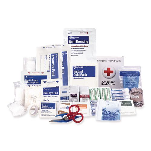 Image of First Aid Only 91360 50 Person ANSI A Refill Kit, ANSI 2021 Compliant, 184 Pieces