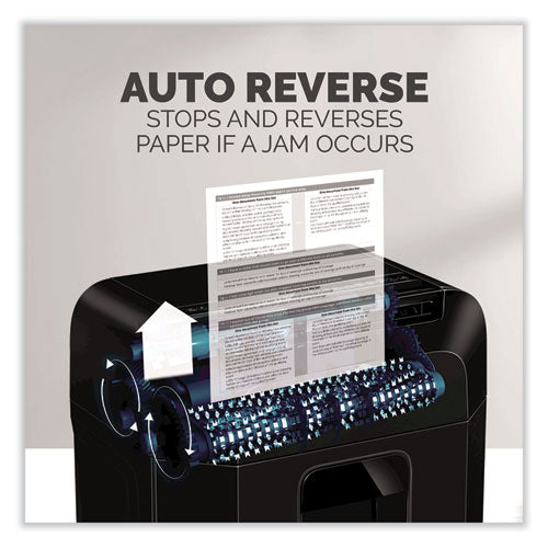 Image of Fellowes® 4704001FEL AutoMax 100MA Micro-Cut Shredder, 100 Auto/ 10 Manual Sheet Capacity